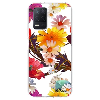 Picasee silikonski prozorni ovitek za Realme 8 5G - Meadow
