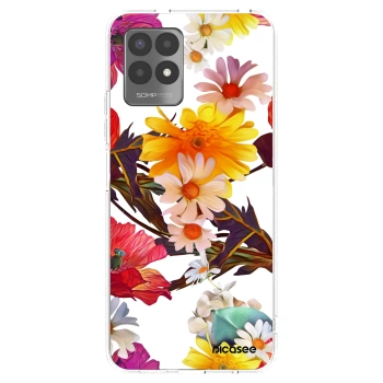 Picasee silikonski prozorni ovitek za Realme 8i - Meadow