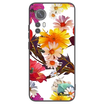 Picasee silikonski črni ovitek za Xiaomi 12 - Meadow