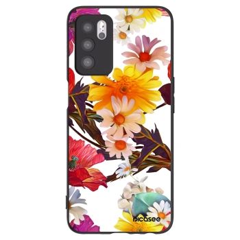 Picasee silikonski črni ovitek za OPPO A16s - Meadow