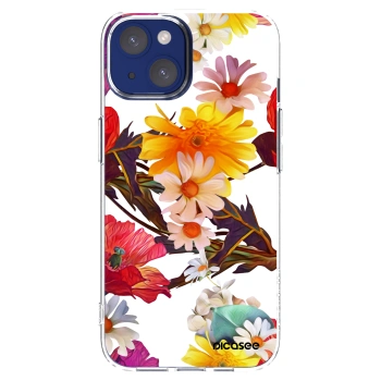 Picasee silikonski prozorni ovitek za Apple iPhone 14 - Meadow
