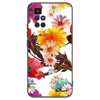 Picasee silikonski črni ovitek za Xiaomi Redmi 10 (2022) - Meadow