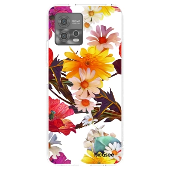 Picasee silikonski prozorni ovitek za Motorola Moto G72 - Meadow
