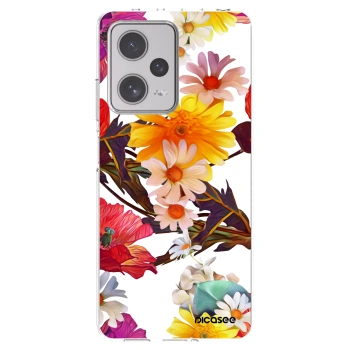 Picasee silikonski prozorni ovitek za Xiaomi Redmi Note 12 Pro+ 5G - Meadow