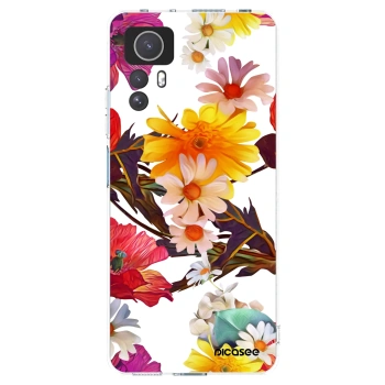 Picasee silikonski prozorni ovitek za Xiaomi Redmi Note 12S - Meadow