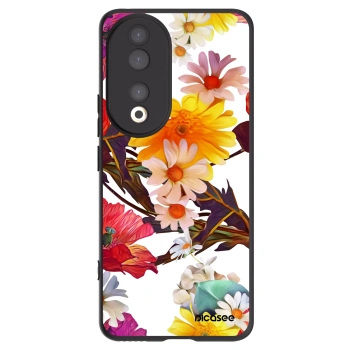 Picasee silikonski črni ovitek za Honor 90 5G - Meadow
