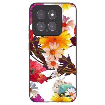 Picasee silikonski črni ovitek za Xiaomi 14 - Meadow