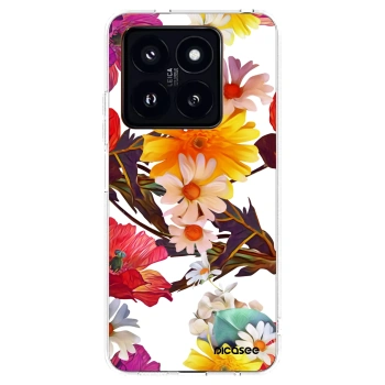 Picasee silikonski prozorni ovitek za Xiaomi 14 Pro - Meadow