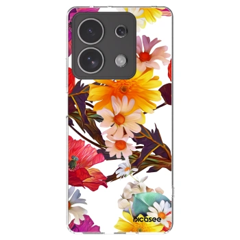 Picasee silikonski prozorni ovitek za Xiaomi Redmi Note 13 4G - Meadow