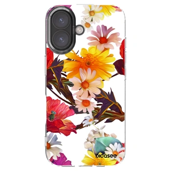 Picasee silikonski prozorni ovitek za Apple iPhone 16 - Meadow