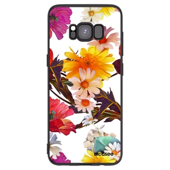 Picasee silikonski črni ovitek za Samsung Galaxy S8 G950F - Meadow