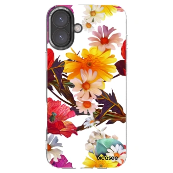 Picasee silikonski prozorni ovitek za Apple iPhone 16 Plus - Meadow