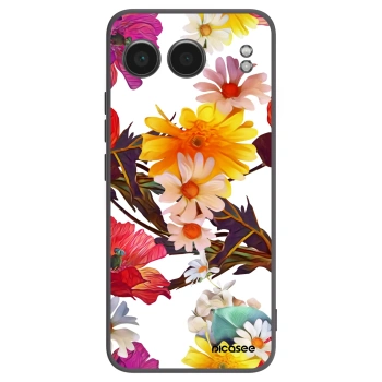 Picasee silikonski črni ovitek za OnePlus Nord 4 - Meadow