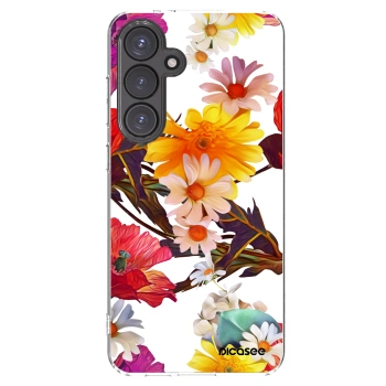 Picasee silikonski prozorni ovitek za Samsung Galaxy S24 FE S721B - Meadow