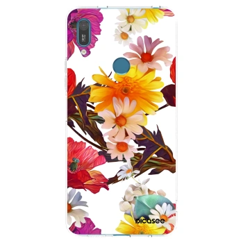 Picasee silikonski prozorni ovitek za Huawei Y7 2019 - Meadow