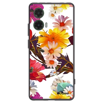 Picasee silikonski črni ovitek za Motorola Moto G35 5G - Meadow
