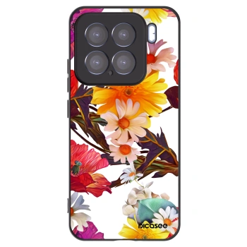 Picasee silikonski črni ovitek za Xiaomi 15 - Meadow