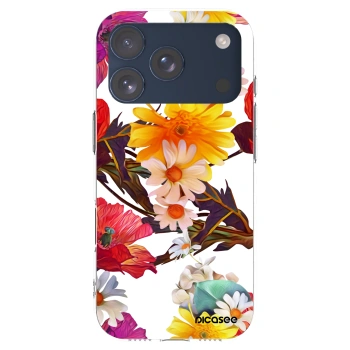 Picasee silikonski prozorni ovitek za Apple iPhone 17 Pro - Meadow