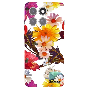 Picasee silikonski črni ovitek za Motorola Edge 60 Pro - Meadow