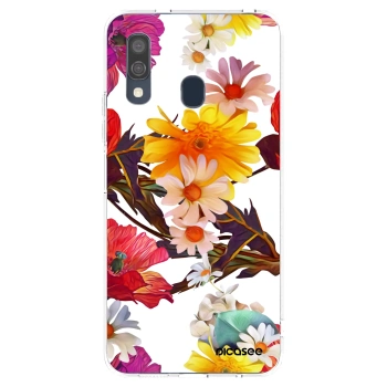 Picasee silikonski prozorni ovitek za Samsung Galaxy A40 A405F - Meadow