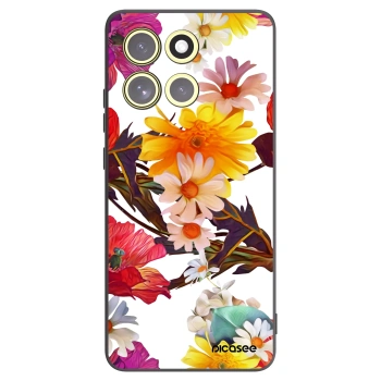 Picasee silikonski črni ovitek za Motorola Moto G86 5G - Meadow