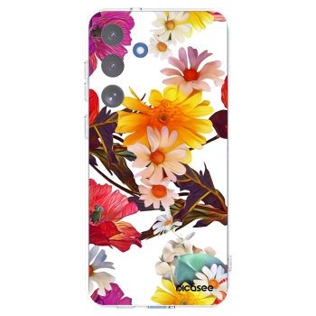 Picasee silikonski prozorni ovitek za Samsung Galaxy S25 FE 5G - Meadow