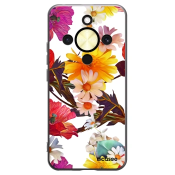 Picasee silikonski črni ovitek za Honor Magic8 Lite 5G - Meadow