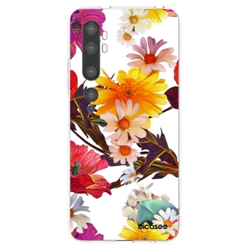 Picasee silikonski prozorni ovitek za Xiaomi Mi Note 10 (Pro) - Meadow