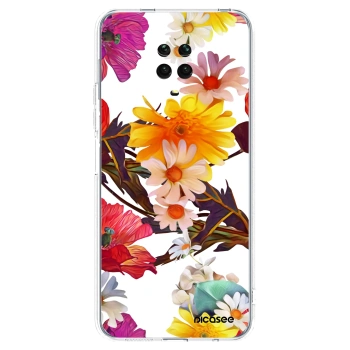 Picasee silikonski prozorni ovitek za Xiaomi Redmi Note 9 Pro - Meadow