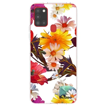 Picasee silikonski prozorni ovitek za Samsung Galaxy A21s - Meadow