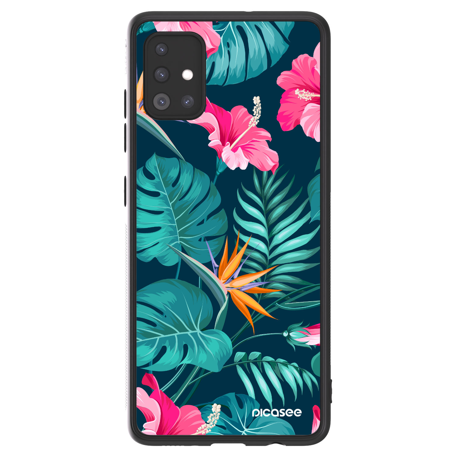 Picasee ULTIMATE CASE za Samsung Galaxy A51 A515F - Pink Monstera