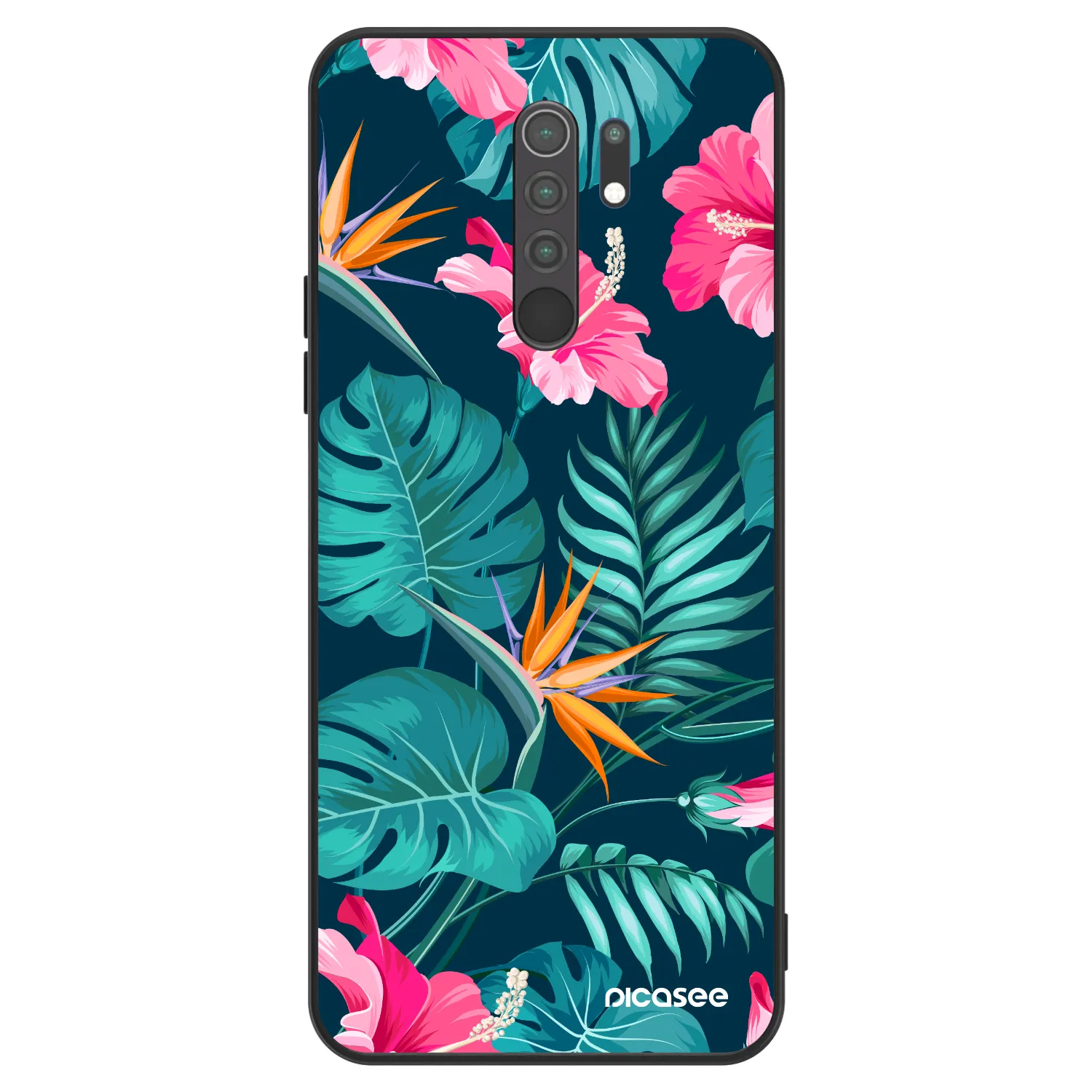 Picasee ULTIMATE CASE za Xiaomi Redmi 9 - Pink Monstera