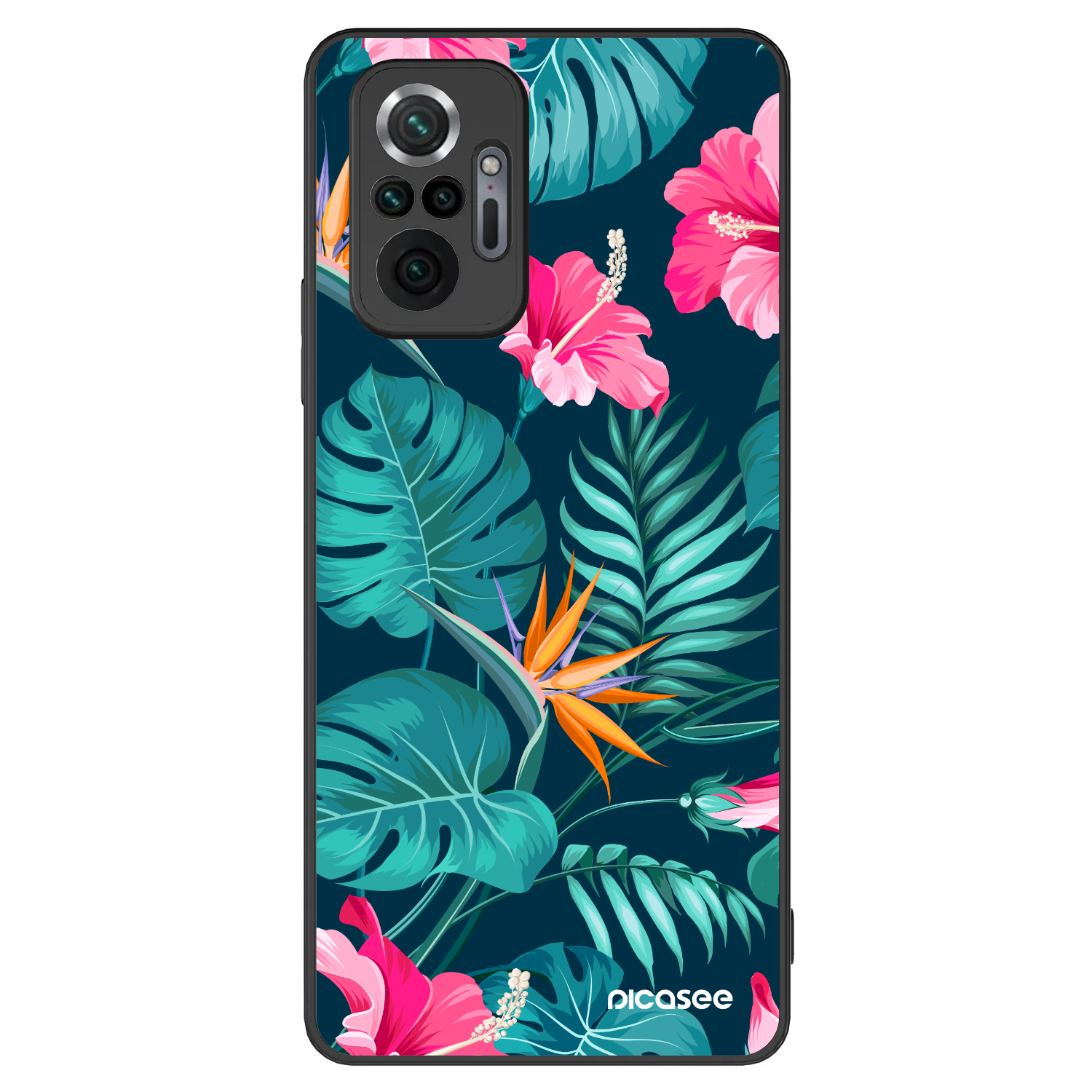Picasee ULTIMATE CASE za Xiaomi Redmi Note 10 Pro - Pink Monstera