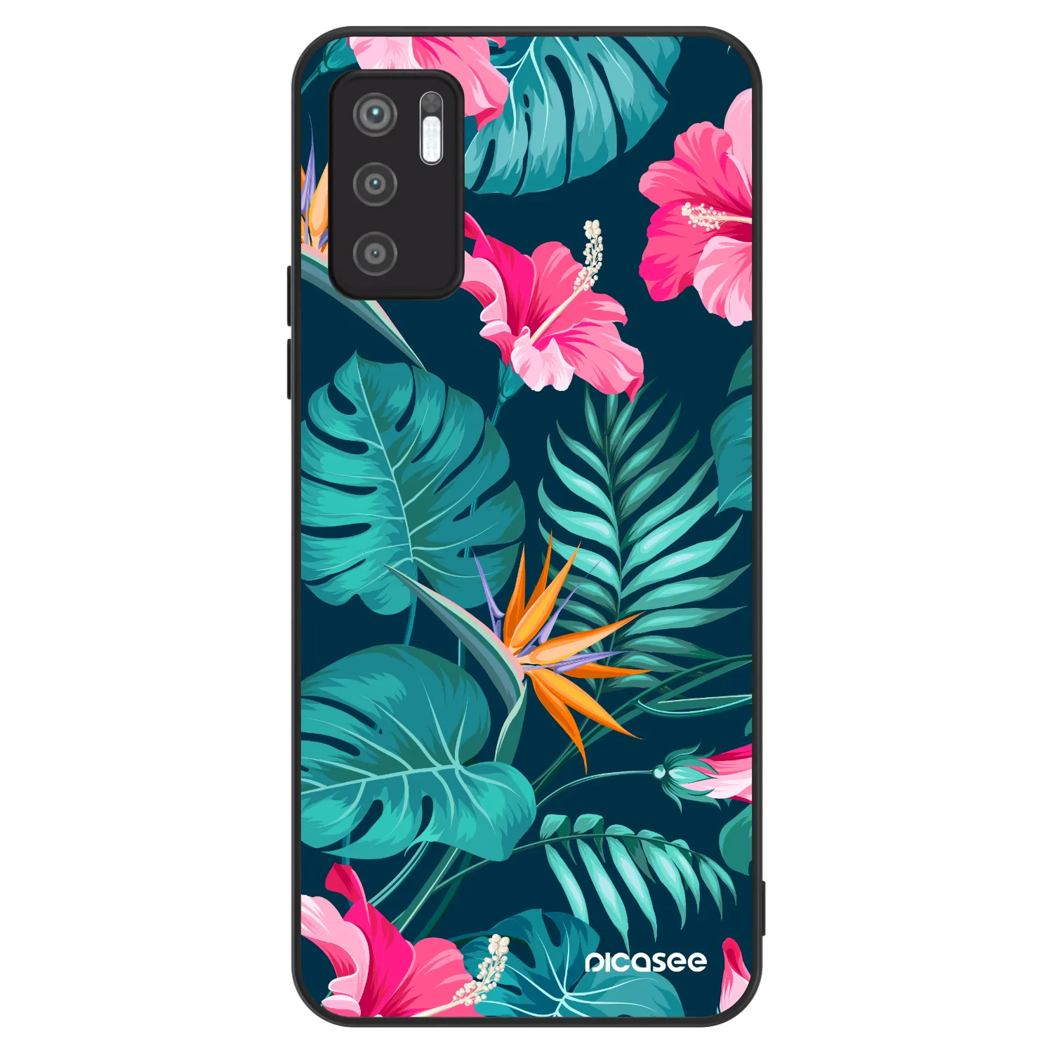 Picasee ULTIMATE CASE za Xiaomi Redmi Note 10 5G - Pink Monstera