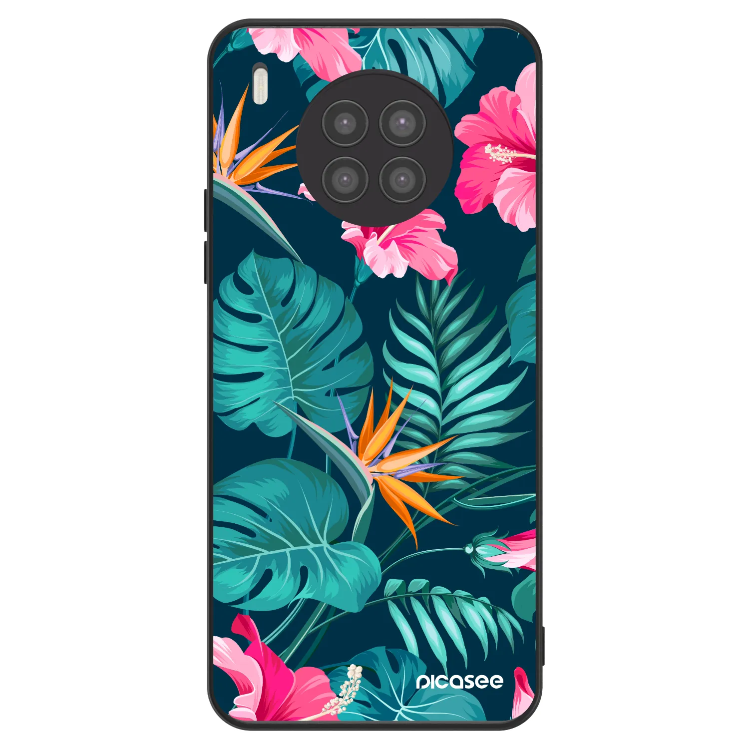 Picasee ULTIMATE CASE za Huawei Nova 8i - Pink Monstera