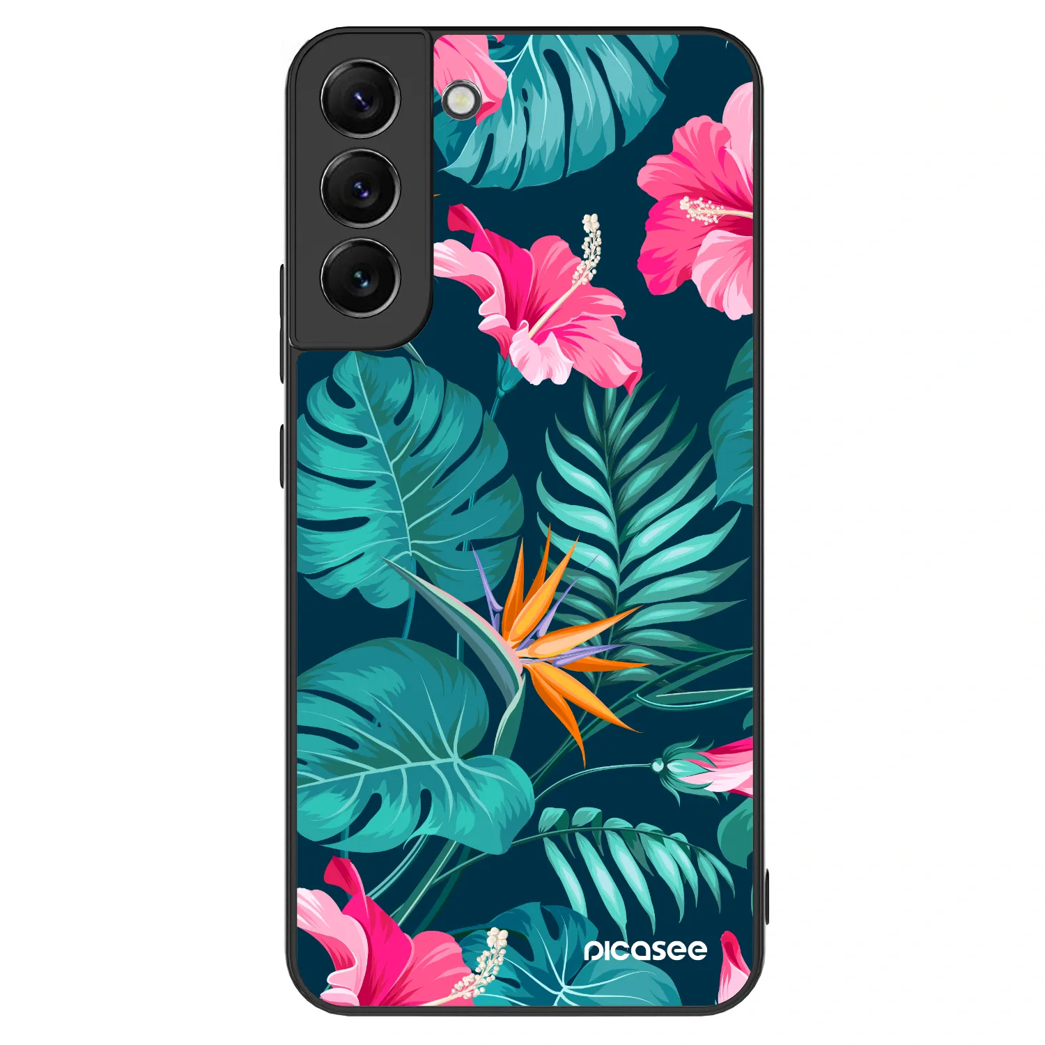 Picasee ULTIMATE CASE za Samsung Galaxy S22+ 5G - Pink Monstera