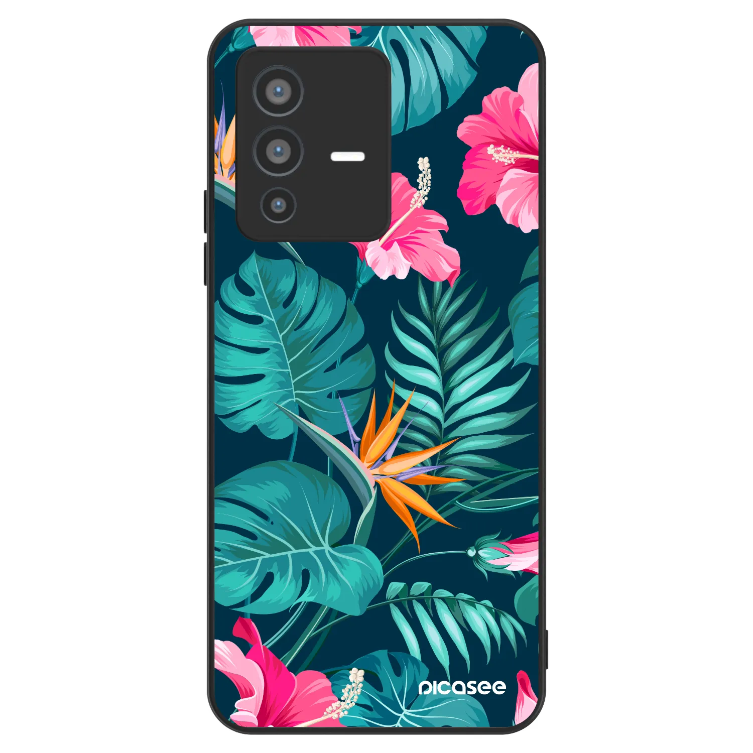 Picasee ULTIMATE CASE za Vivo V23 5G - Pink Monstera