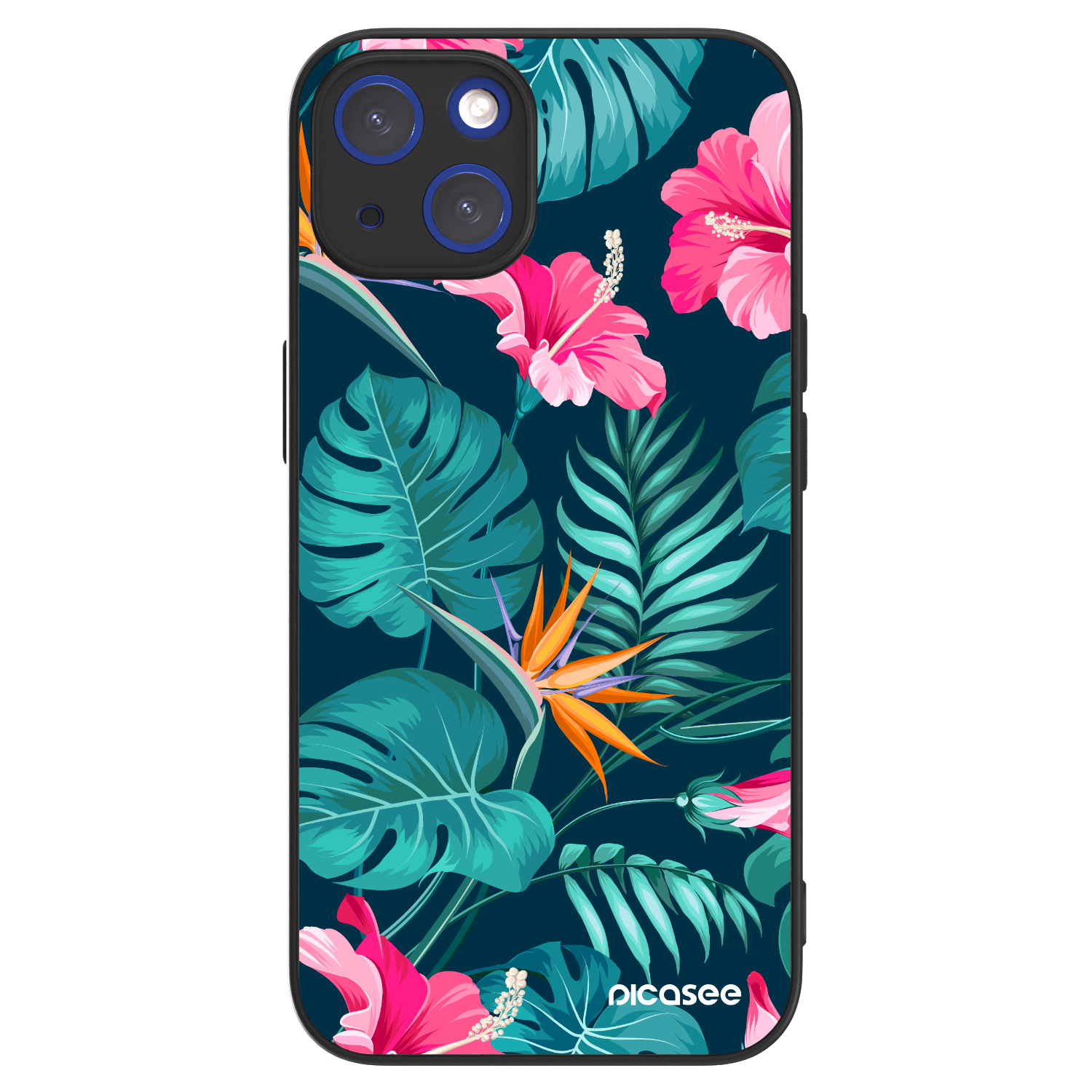 Picasee ULTIMATE CASE za Apple iPhone 14 - Pink Monstera
