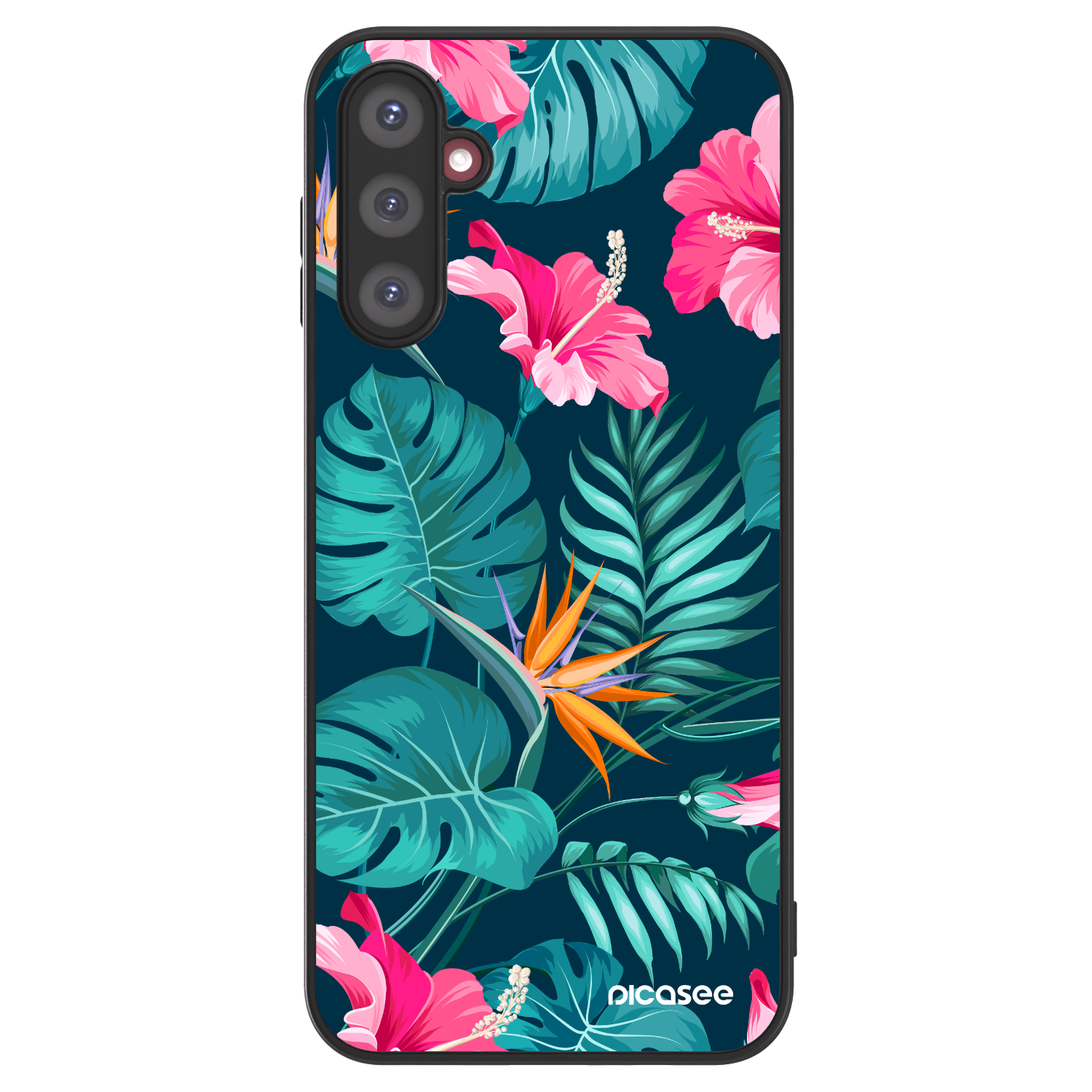 Picasee ULTIMATE CASE za Samsung Galaxy A14 4G A145R - Pink Monstera