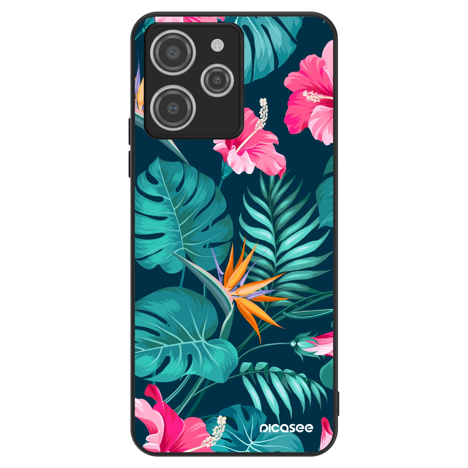 Picasee ULTIMATE CASE za Xiaomi Redmi 12 4G - Pink Monstera