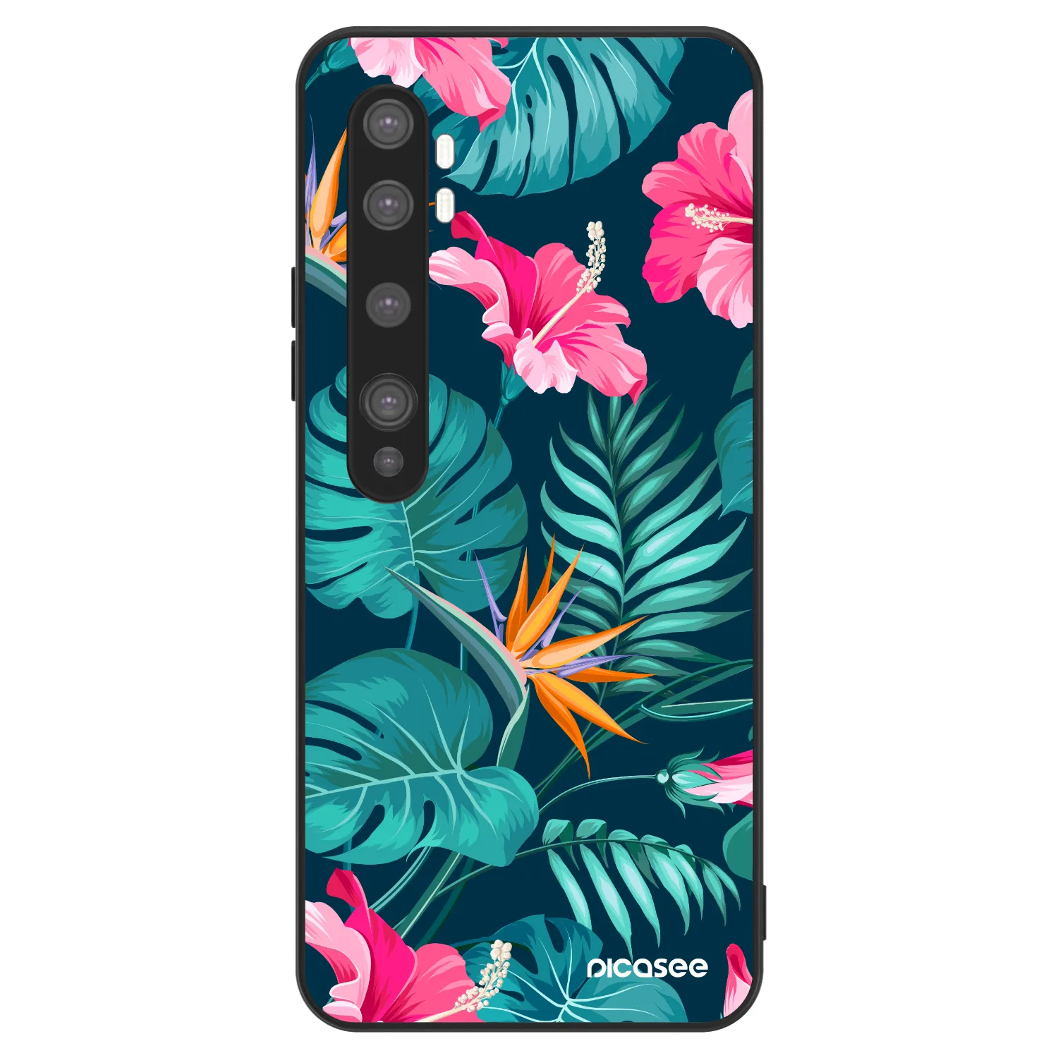 Picasee ULTIMATE CASE za Xiaomi Mi Note 10 (Pro) - Pink Monstera