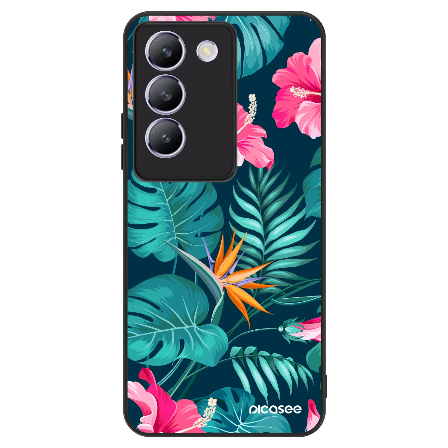 Picasee ULTIMATE CASE za Vivo V40 SE 5G - Pink Monstera