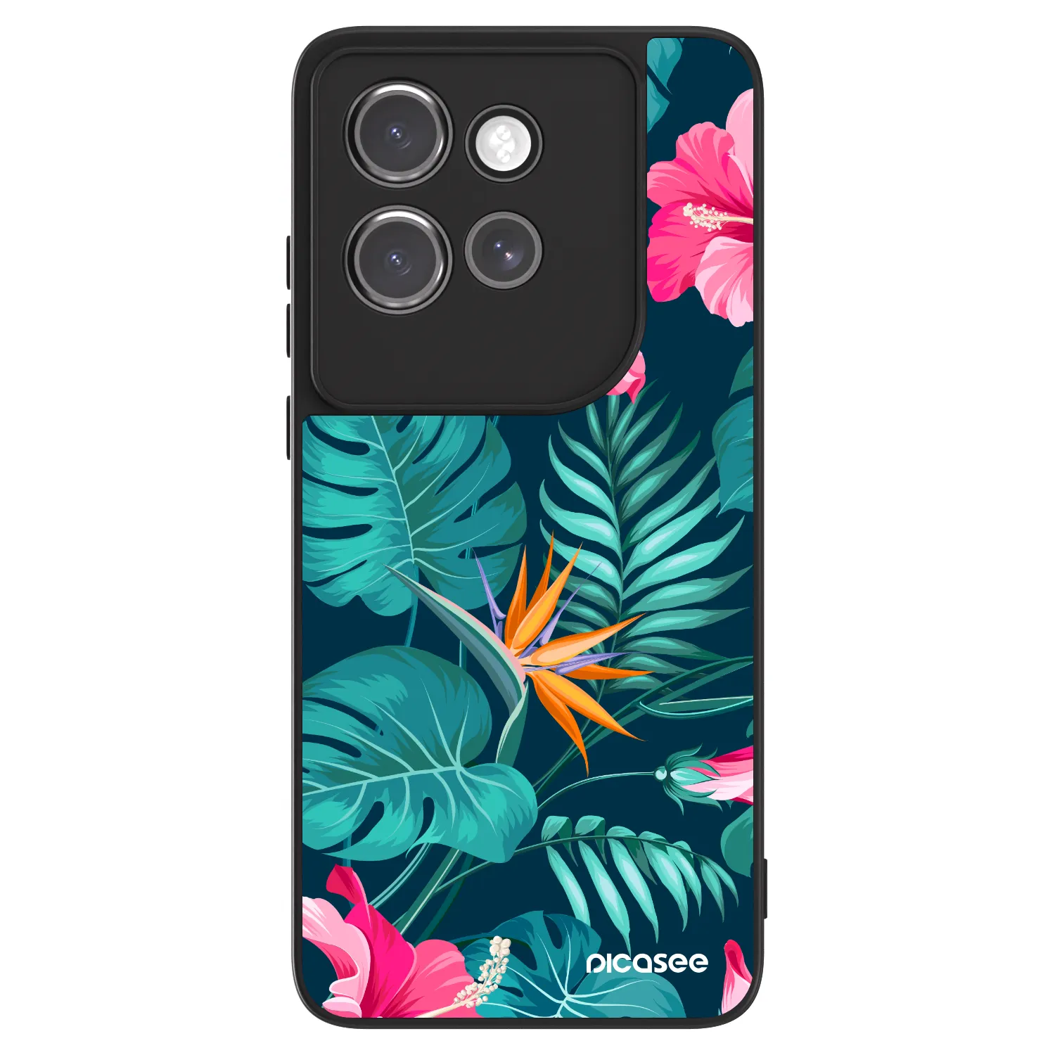 Picasee ULTIMATE CASE za Motorola Edge 50 Neo - Pink Monstera