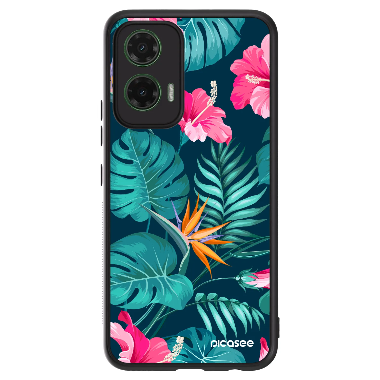 Picasee ULTIMATE CASE za Motorola Moto G35 5G - Pink Monstera