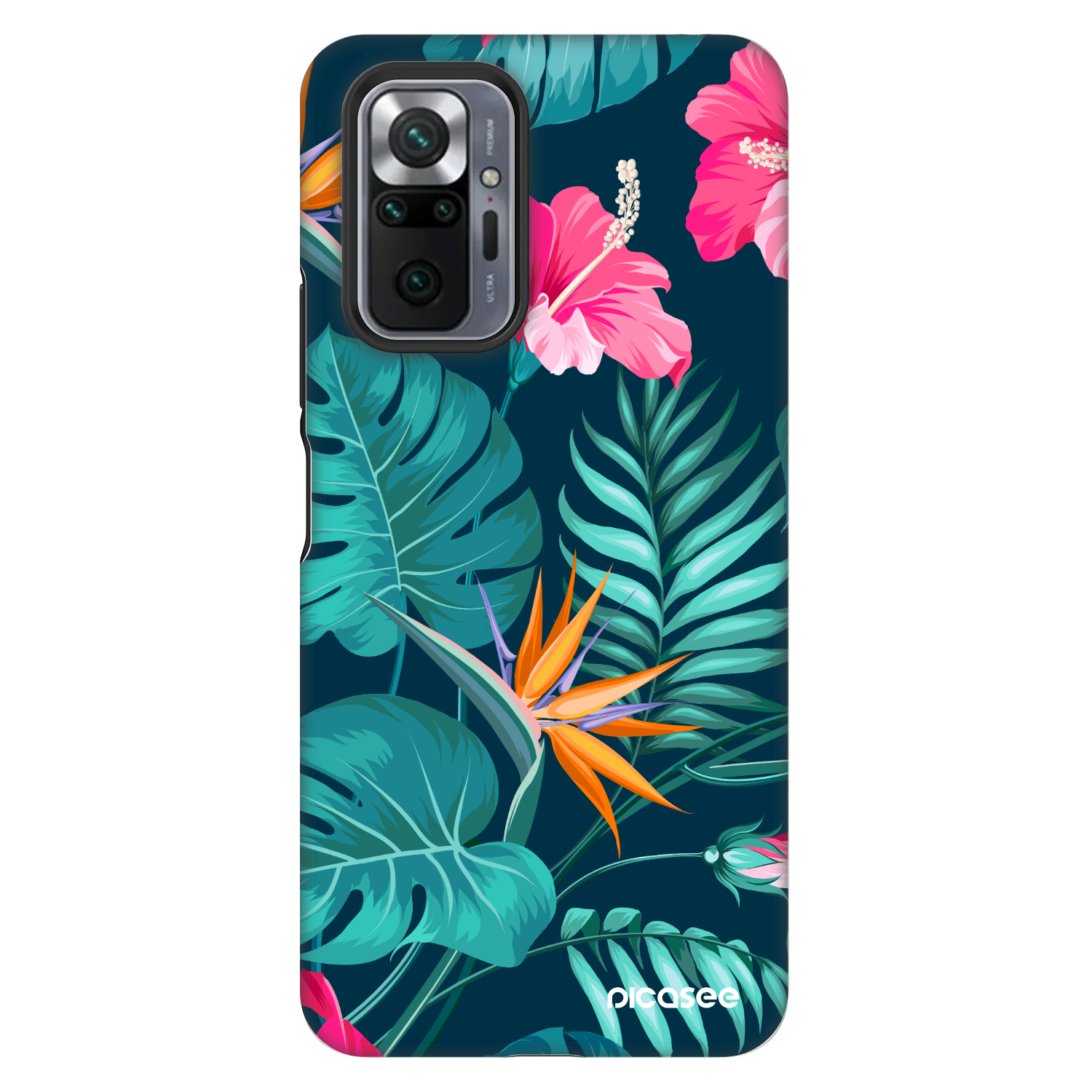 Picasee Fashion Case za Xiaomi Redmi Note 10 Pro - Pink Monstera