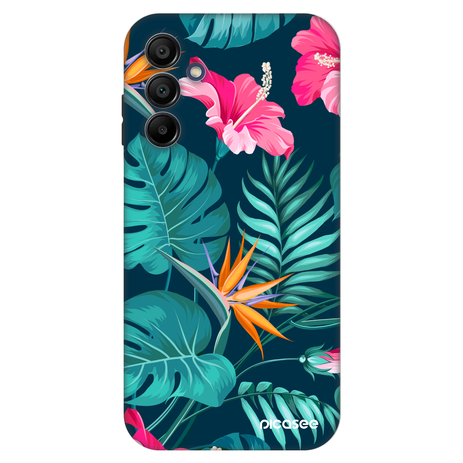 Picasee Fashion Case za Samsung Galaxy A15 A156B 5G - Pink Monstera