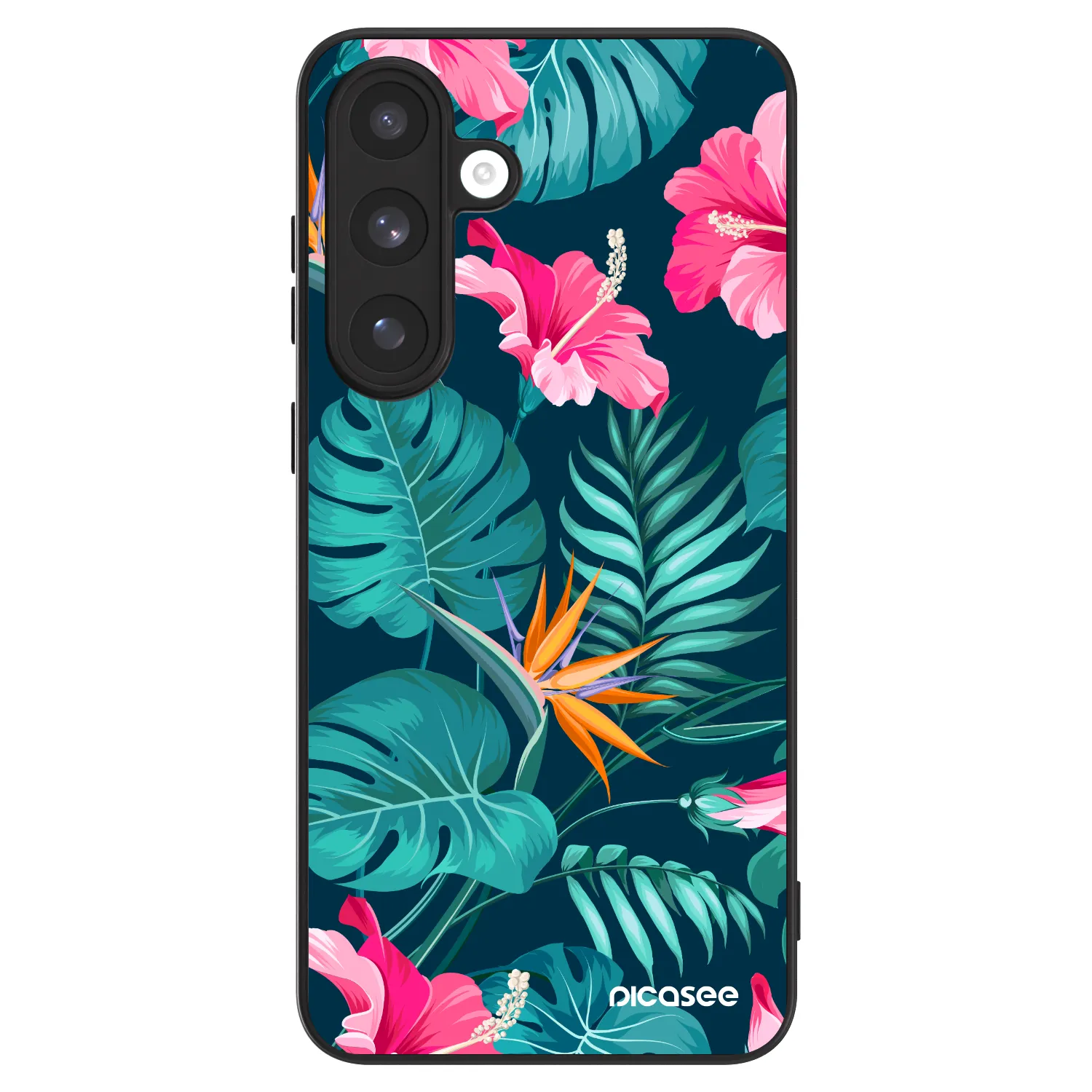Picasee ULTIMATE CASE za Samsung Galaxy S25 FE 5G - Pink Monstera