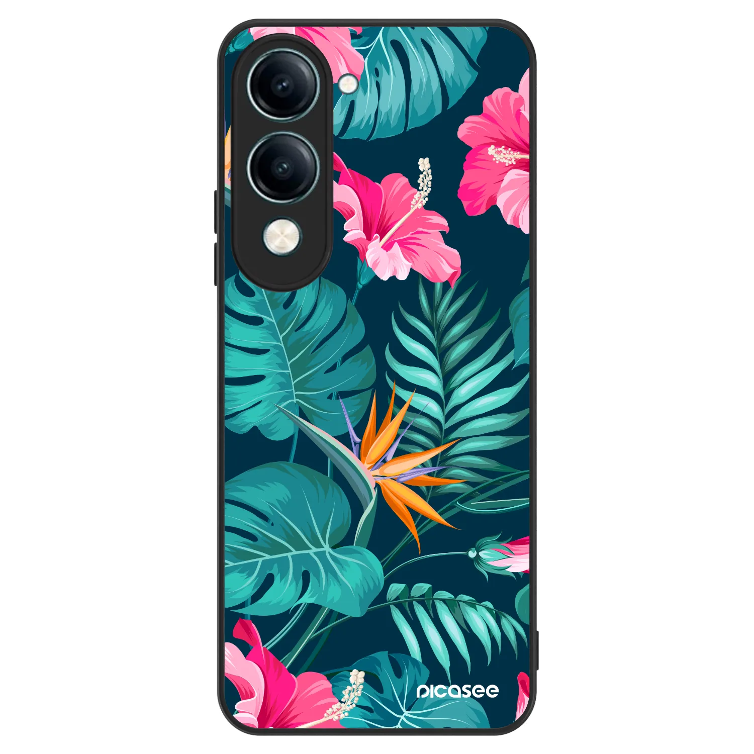 Picasee ULTIMATE CASE za Vivo Y29s 5G - Pink Monstera