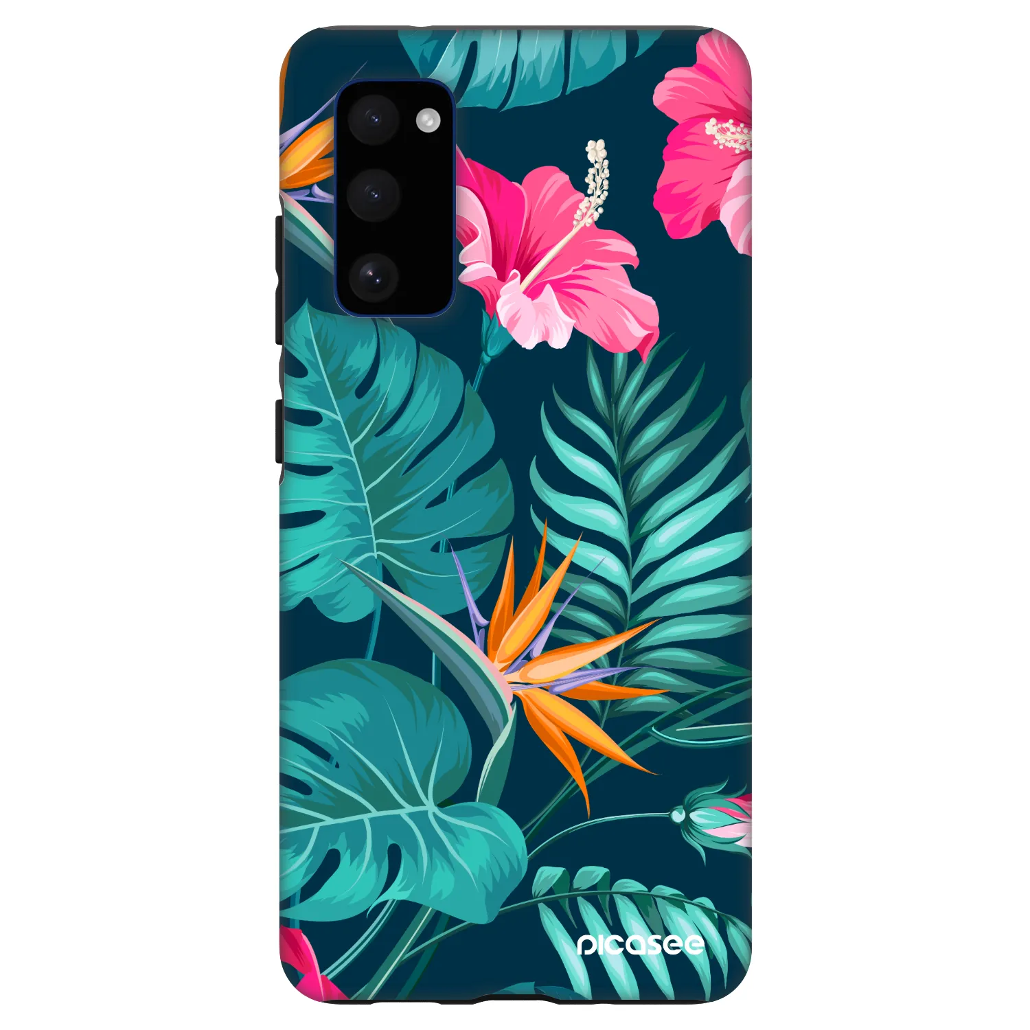 Picasee Fashion Case za Samsung Galaxy S20 FE - Pink Monstera