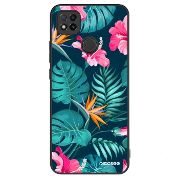 Ovitek za Xiaomi Redmi 9C - Pink Monstera